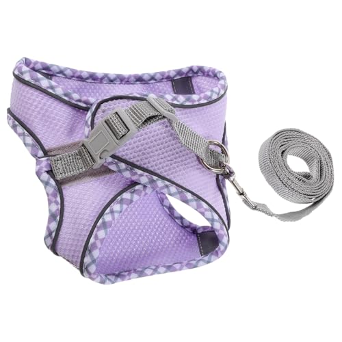 Toyvian Hundegeschirr Set für Kleine Hunde und Katzen Verstellbares Brustgeschirr mit Strapazierfähiger Leine aus Robustem Sicherer Ausbruchsschutz Bequem und Langlebig Farblich Toyvian Hundegeschirr Set für Kleine Hunde und Katzen Verstellbares Brustgeschirr mit Strapazierfähiger Leine aus Robustem Sicherer Ausbruchsschutz Bequem und Langlebig Farblich von Toyvian
