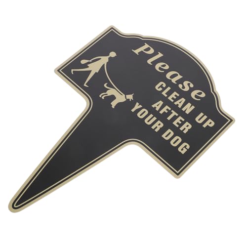 Toyvian Hundekot Schild Garten Warnschild für Rasenpflege Wetterbeständiges Metall Schild Hundetoilette mit Pfahl Erinnerung für Hundebesitzer Geeignet für Außenbereiche und Parks Toyvian Hundekot Schild Garten Warnschild für Rasenpflege Wetterbeständiges Metall Schild Hundetoilette mit Pfahl Erinnerung für Hundebesitzer Geeignet für Außenbereiche und Parks von Toyvian