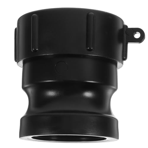 Toyvian IBC Tank Adapter Grobgewinde zu Außengewinde Robuster PP IBC Wasserbehälter Anschluss Camlock Schnellkupplung Langlebiger Tankverbinder für Industrielle Tonnen von Toyvian
