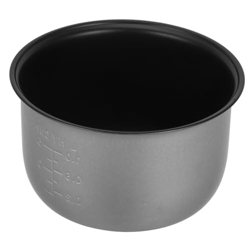 Toyvian Innerer Kochtopf Reiskocher Innentopf Reißkocher Innentopf Reiskocher Non Stick Electric Pot Silver von Toyvian