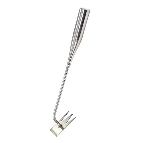 Toyvian Jätwerkzeuge jäten Werkzeuge Gartenarbeit zum Jäten Kleiner Rechen für die Gartenarbeit Picker Rasen manuelle Unkrautentferner Unkraut jäten Rostfreier Stahl Silver Toyvian Jätwerkzeuge jäten Werkzeuge Gartenarbeit zum Jäten Kleiner Rechen für die Gartenarbeit Picker Rasen manuelle Unkrautentferner Unkraut jäten Rostfreier Stahl Silver von Toyvian
