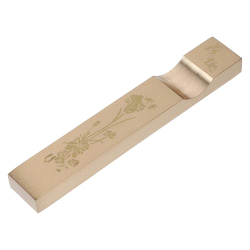 Toyvian Kalligraphie Briefbeschwerer Messing Robuster und Langlebiger Kalligrafie Papiergewicht Praktischer für Pinsel Dekorative Ergänzung für Perfektes für Kunstliebhaber Toyvian Kalligraphie Briefbeschwerer Messing Robuster und Langlebiger Kalligrafie Papiergewicht Praktischer für Pinsel Dekorative Ergänzung für Perfektes für Kunstliebhaber von Toyvian