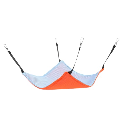 Toyvian Katze Hängematte Atmungsaktiv Doppelseitig Katzenbett für Käfig mit Stabilem Netzstoff Waschbar Langlebig und Einfach zu Montieren für Kätzchen und Kleine Katzen im Innenbereich von Toyvian