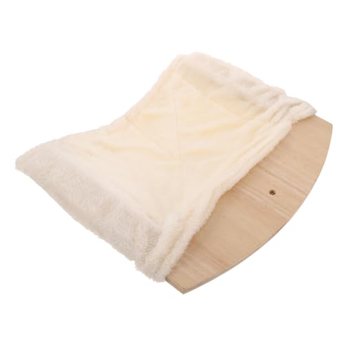 Toyvian Katze Wandregal aus mit Hängematte Kratzbrett Wandmontiertes Katzenbett für Innen Platzsparender Fensterplatz Klettern Schlafen und Modernes Design für Katzenliebhaber von Toyvian