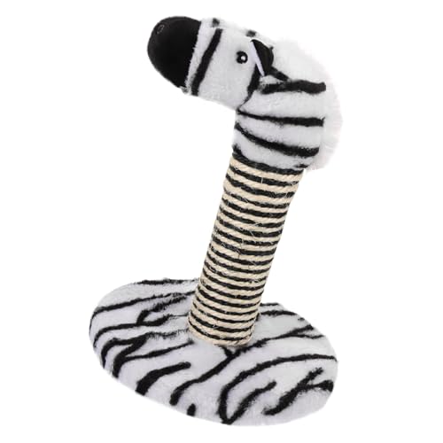 Toyvian Katzen Kratzbaum Zebramuster Vertikaler Katzenkratzbaum für Kätzchen Stabiler Kratzpfosten für Gesunde Krallenpflege und Unterhaltung Toyvian Katzen Kratzbaum Zebramuster Vertikaler Katzenkratzbaum für Kätzchen Stabiler Kratzpfosten für Gesunde Krallenpflege und Unterhaltung von Toyvian