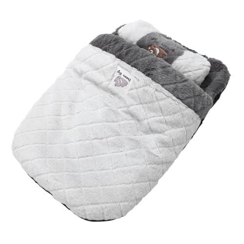 Toyvian Katzen Schlafsack Höhle Warmer Pet Nest Für Kätzchen Faltbare Kuschelhöhle Aus Langlebigem Material Für Winter Und Herbst Gemütlicher Rückzugsort Für Ihre Katze von Toyvian