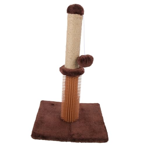 Toyvian Katzenschramm Post Wiederverwendbarer Kratzbaum für Katzen Langlebige Katzenkratzmatte Interaktives für Katzen mit Attraktivem Design und Rutschfester Oberfläche Toyvian Katzenschramm Post Wiederverwendbarer Kratzbaum für Katzen Langlebige Katzenkratzmatte Interaktives für Katzen mit Attraktivem Design und Rutschfester Oberfläche von Toyvian