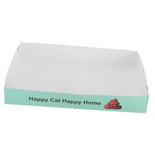 Toyvian Katzentoilettenbox Halbgeschlossene Katzentoiletten Spritzsichere Katzenstreu Praktische Katzenstreu Pfanne für Zuhause und Unterwegs Toyvian Katzentoilettenbox Halbgeschlossene Katzentoiletten Spritzsichere Katzenstreu Praktische Katzenstreu Pfanne für Zuhause und Unterwegs von Toyvian