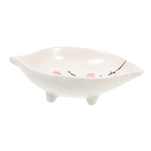 Toyvian Keramik Futternapf für Kleine Haustiere und Langlebig als Meerschweinchen und Hamster Fressschale Sicher und Leicht zu Reinigen Futterzubehör von Toyvian