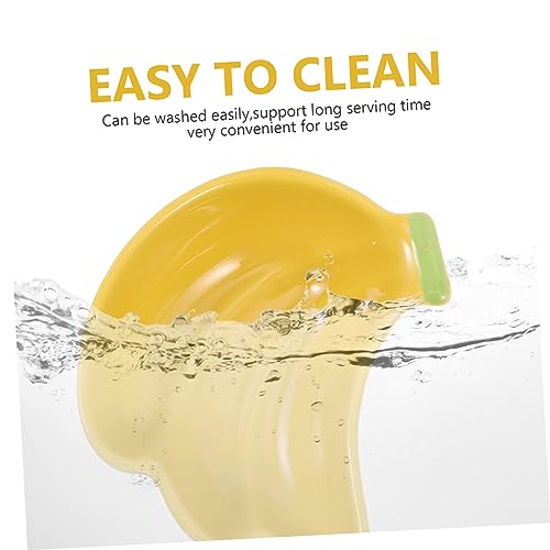 Toyvian Keramik Hamster Futternapf Cartoon Design Kleine Wasserschale für Hamster Meerschweinchen und Kleintiere Niedliche Futterstation für Haustiere Toyvian Keramik Hamster Futternapf Cartoon Design Kleine Wasserschale für Hamster Meerschweinchen und Kleintiere Niedliche Futterstation für Haustiere von Toyvian