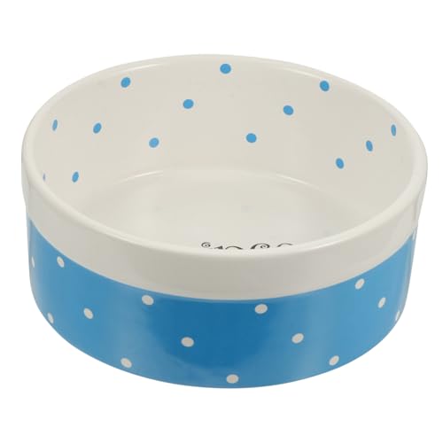 Toyvian Keramik Haustierschale mit Großer Kapazität Gesundes Schadstofffreies Material Geeignet für Katzen und Kleine Hunde Vielseitig als Futter und Trinknapf Attraktives in Hellblau Toyvian Keramik Haustierschale mit Großer Kapazität Gesundes Schadstofffreies Material Geeignet für Katzen und Kleine Hunde Vielseitig als Futter und Trinknapf Attraktives in Hellblau von Toyvian