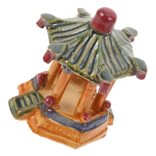 Toyvian Keramik Miniatur Pavillon Aquarium Deko Handgefertigt Fischversteck Bonsai Figur Asiatisches Zen Garten Ornament Für Schreibtisch Und Fischbecken Toyvian Keramik Miniatur Pavillon Aquarium Deko Handgefertigt Fischversteck Bonsai Figur Asiatisches Zen Garten Ornament Für Schreibtisch Und Fischbecken von Toyvian