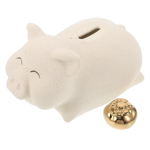 Toyvian Keramik Sparschwein Spardose Kreative Robuste Münzbox für Jungen Mädchen Kleines Langlebiges Niedliches Piggy Bank für Zuhause Kinderzimmer Büro Toyvian Keramik Sparschwein Spardose Kreative Robuste Münzbox für Jungen Mädchen Kleines Langlebiges Niedliches Piggy Bank für Zuhause Kinderzimmer Büro von Toyvian