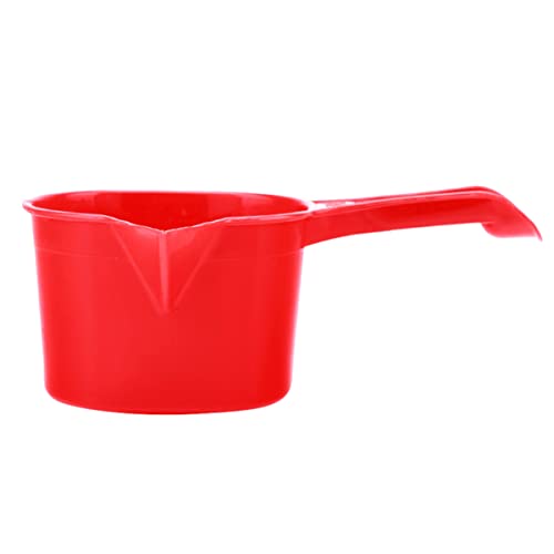 Toyvian Keramische Schöpfkelle Mit Verdicktem Kunststoffgriff Für Wasser Badezimmer Und Garten Langlebig Und Vielseitig Einsetzbar Rot von Toyvian