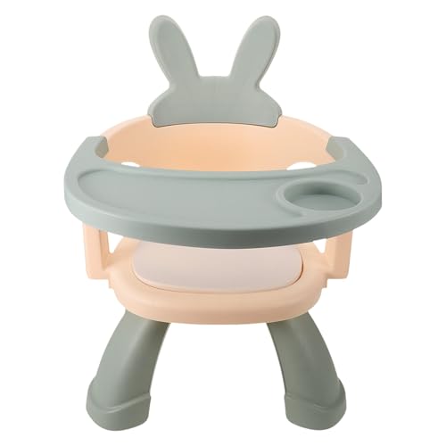 Toyvian Kinderhochstuhl mit Cartoon Motiv Multifunktionaler Kindersitz aus Sicherem mit Essens tablett Bequem und Vielseitig für Zuhause und Restaurant Geeignet von Toyvian