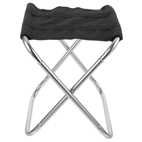 Toyvian Klapphocker Aus Aluminiumlegierung Leicht Für Outdoor Camping Klapphocker Für Draußen Klappbare Sitzbank Angeln Zusammenklappbar Tragbar Netzstoff Faltbar Klein Oxford von Toyvian