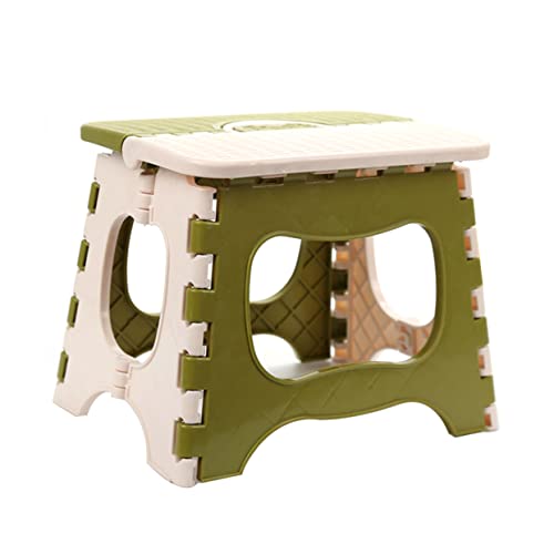 Toyvian Klapphocker Tragbarer Hocker Klappbarer Tritthocker Tritthocker Für Grün von Toyvian