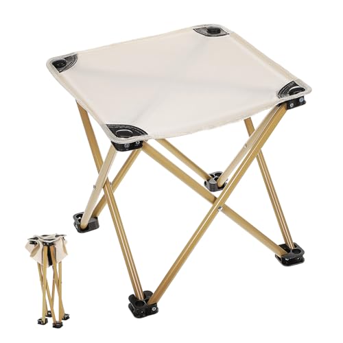 Toyvian Faltbarer Campingstuhl Tragbarer Klappstuhl Für Outdoor-aktivitäten Für Angeln Wandern Und Mit Aufbewahrungstasche Leicht Und Kompakt von Toyvian