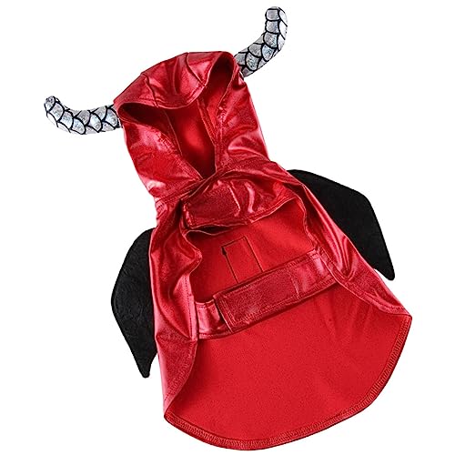 Toyvian Kleidung für Haustiere Welpe Hund Kostüm tierische Kleidung Smoking klein groß Haustierkleidung Haustierbekleidung Polyester rot Toyvian Kleidung für Haustiere Welpe Hund Kostüm tierische Kleidung Smoking klein groß Haustierkleidung Haustierbekleidung Polyester rot von Toyvian