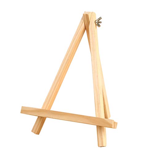 Toyvian Kleine Tischplatte aus Holz, A-Rahmen, Staffelei, Fotorahmen, Dreieck Staffelei (9 x 15 cm) 34 Picture 1 von Toyvian
