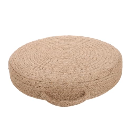 Toyvian Kleiner Handgewebter Hocker für Praktischer Schuhwechselhocker Leicht Tragbar für Garten und Innenräume Hochwertigem Grasmaterial Handgefertigte Toyvian Kleiner Handgewebter Hocker für Praktischer Schuhwechselhocker Leicht Tragbar für Garten und Innenräume Hochwertigem Grasmaterial Handgefertigte von Toyvian