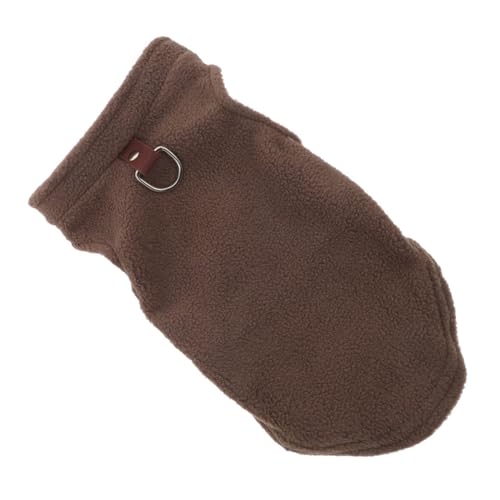 Toyvian Kleiner Hund Fleece Weste Warmes Winter Hundemantel mit D Ring Leinenhalterung Weicher Bequemer Haustierpullover für Kleine und Mittlere Hunde Toyvian Kleiner Hund Fleece Weste Warmes Winter Hundemantel mit D Ring Leinenhalterung Weicher Bequemer Haustierpullover für Kleine und Mittlere Hunde von Toyvian