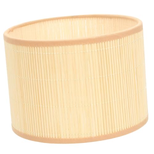 Toyvian Kleiner Retro Lampenschirm aus Geflochtenem Naturmaterial Kompatibel mit Fassung Vintage Lampenschirm für Tisch Wand Stehlampen Handgefertigt mit Stabilem Design für Wohnzimmer von Toyvian