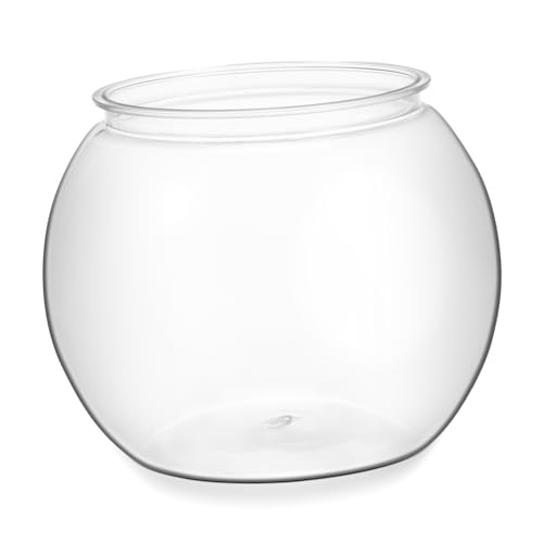 Toyvian Kleiner Runder Desktop Fischtank aus Kunststoff Transparenter Aquarienbehälter für Goldfische und Garnelen für Büro und Wohnraumdekoration Bruchsicher und Vielseitig Einsetzbar Toyvian Kleiner Runder Desktop Fischtank aus Kunststoff Transparenter Aquarienbehälter für Goldfische und Garnelen für Büro und Wohnraumdekoration Bruchsicher und Vielseitig Einsetzbar von Toyvian