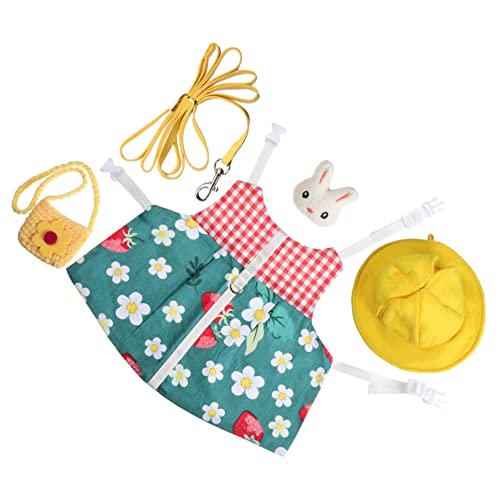 Toyvian Kleines Kaninchen Geschirr mit Leine Atmungsaktives Sicheres Outdoor Westegeschirr für Haustier Verstellbar Bequem und Langlebig Geeignet für Kleine Kaninchen Zufällige Farbe Toyvian Kleines Kaninchen Geschirr mit Leine Atmungsaktives Sicheres Outdoor Westegeschirr für Haustier Verstellbar Bequem und Langlebig Geeignet für Kleine Kaninchen Zufällige Farbe von Toyvian