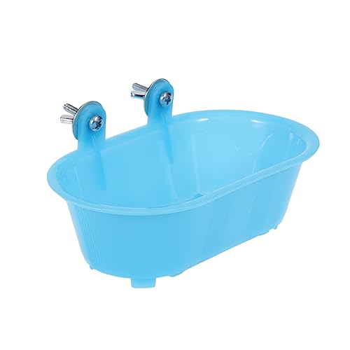 Toyvian Kleines Vogelbad mit Spiegel Plastik Badewanne für Sittiche und Kleine Vögel Sicheres und Langlebiges Badewannenspielzeug mit Unterem Spiegel für Vogelkäfige Toyvian Kleines Vogelbad mit Spiegel Plastik Badewanne für Sittiche und Kleine Vögel Sicheres und Langlebiges Badewannenspielzeug mit Unterem Spiegel für Vogelkäfige von Toyvian