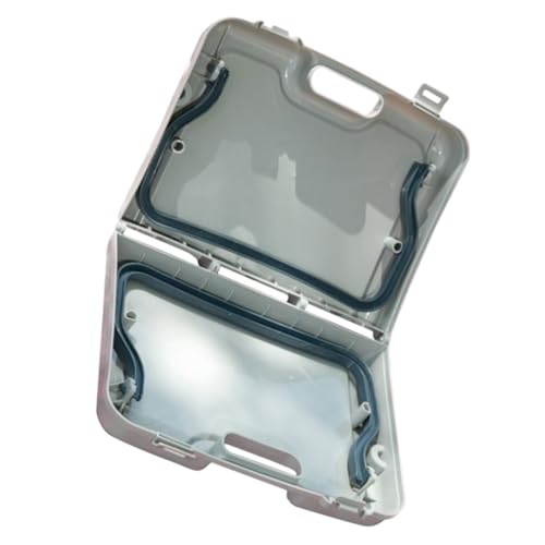 Toyvian Kompakter Klappbarer Campingtisch aus Kunststoff Leichter Outdoor Picknick und Grilltisch Tragbar für Wandern Angeln Garten Vielseitig für und Camping in Hellgrau von Toyvian