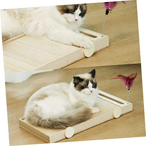 Toyvian Kratzbrett Katze Holzspielzeug Langlebig Kratzfest Multifunktional Stehend Katzenschutz Sofa Kratzbrett Kleines Modell Krallen Schärfen für Katzen Zuhause Toyvian Kratzbrett Katze Holzspielzeug Langlebig Kratzfest Multifunktional Stehend Katzenschutz Sofa Kratzbrett Kleines Modell Krallen Schärfen für Katzen Zuhause von Toyvian