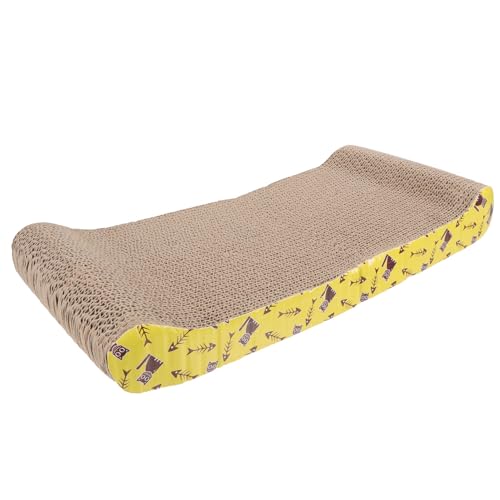 Toyvian Kratzbrett für Katzen aus Langlebigem Material Tragbares Kratzspielzeug für Innenbereich Möbel Schutzmatte für Katzen Fördert die Spielaktivität und Einsamkeit von Toyvian