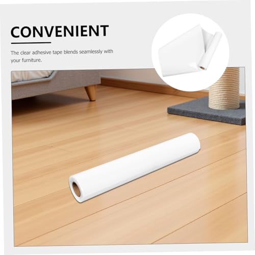 Toyvian Kratzschutzfolie Selbstklebend Transparent Möbel Türschutz Für Sofa Couch Katzen und Hunde Effektiver Kratzschutz Installieren Rückstandsfrei Entfernt von Toyvian