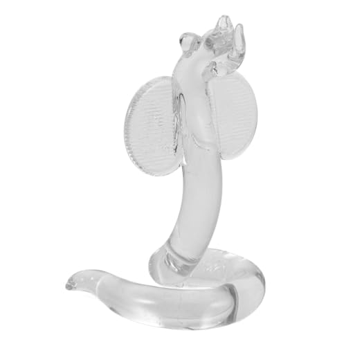 Toyvian Glas-schlangenfigurine Elegante Snake Statue Aus Kreative Dekoration Für Wohnzimmer Und Schreibtisch Für Jahr Der Schlange Toyvian Glas-schlangenfigurine Elegante Snake Statue Aus Kreative Dekoration Für Wohnzimmer Und Schreibtisch Für Jahr Der Schlange von Toyvian
