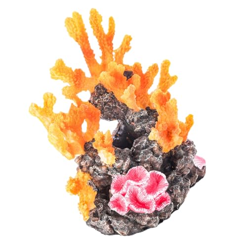 Toyvian Künstliche Aquarium Dekoration Lebensechte Riffe Deko in Kräftigen Farben für Süßwasser Aquarien Fischfreundliche Versteckmöglichkeit Pflegeleicht für Kleine Aquarien und Toyvian Künstliche Aquarium Dekoration Lebensechte Riffe Deko in Kräftigen Farben für Süßwasser Aquarien Fischfreundliche Versteckmöglichkeit Pflegeleicht für Kleine Aquarien und von Toyvian