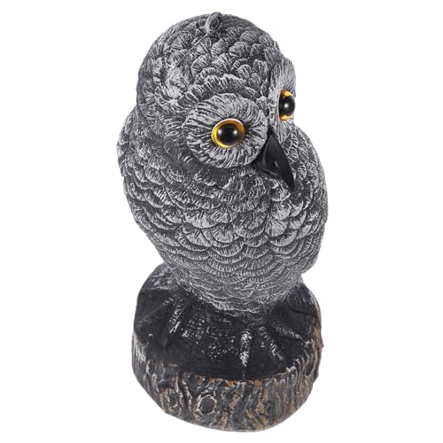 Toyvian Künstliche Eulenstatue Kleine Eulen Dekoration zur Vogelabwehr Realistische Eulen Köder für Garten und Bonsai Gartendekoration Toyvian Künstliche Eulenstatue Kleine Eulen Dekoration zur Vogelabwehr Realistische Eulen Köder für Garten und Bonsai Gartendekoration von Toyvian