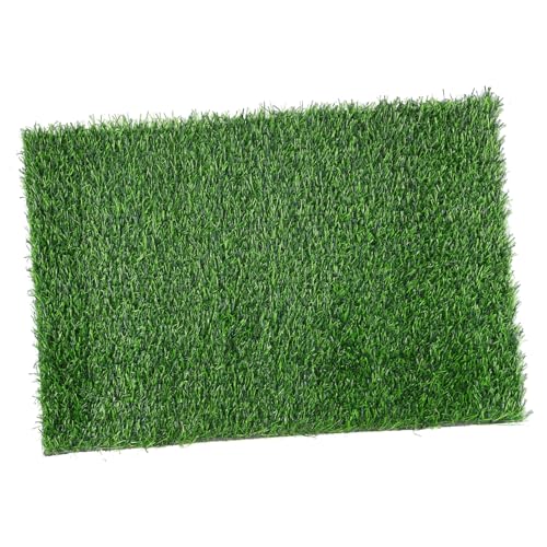 Toyvian Künstliche Gras Fußmatte rutschfeste Eingangsmatte für Außenbereich Wasserfest und Pflegeleicht für Haustüren Bringt Zuhause von Toyvian