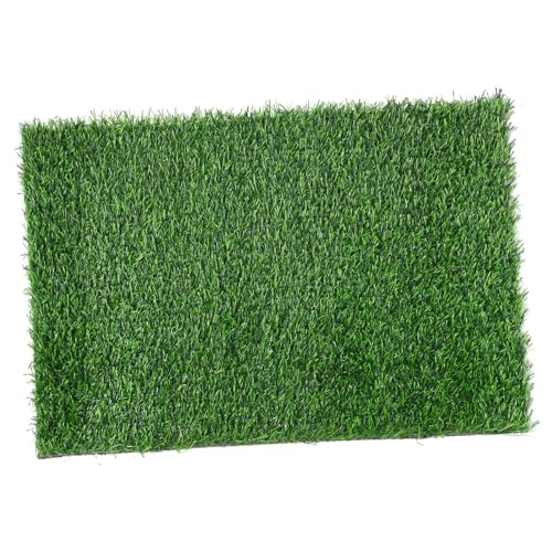 Toyvian Künstliche Gras Türmatte rutschfeste Fußmatte Kunstgras Wetterfest und Langlebig für und Außenbereich mit Realistischem Design als Eingangs oder Haustiermatte von Toyvian