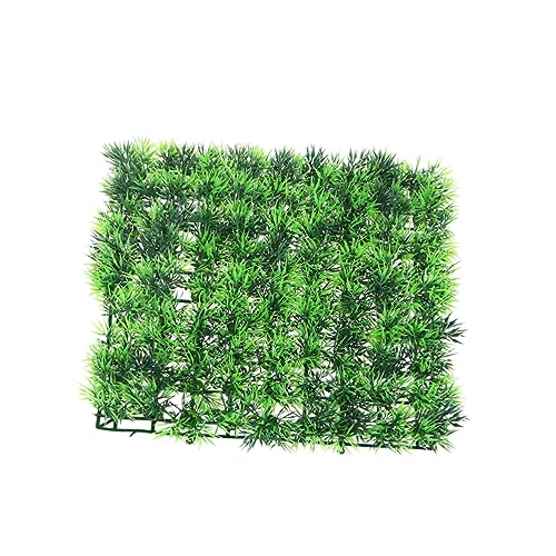 Toyvian Künstliche Grasmatte Aquarium Deko Quadratische Fish Tank Grasmatte Lebensechte Wasserpflanzen Simulation Langlebig und Vielseitig für Aquarium und Haustierbereich von Toyvian
