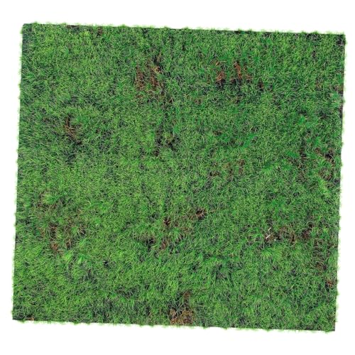 Toyvian Künstliche Moosmatte Realistische Grasmatte Wetterfest Langlebig Vielseitig für Garten Landschaft DIY Innen Außen Dekoration von Toyvian