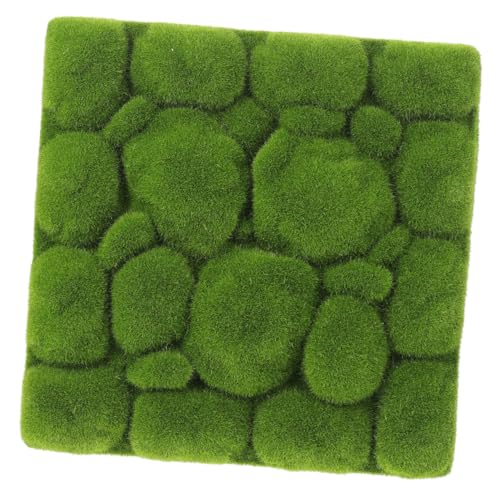 Toyvian Künstliches Moos-wandpaneel Für Innen Grüne Moosplatten Aus Schaumstoff Simulationsmoos Für Dekoration DIY-moosbrett Für Wandornamente Künstliches Moos Für Garten Und Zuhause von Toyvian