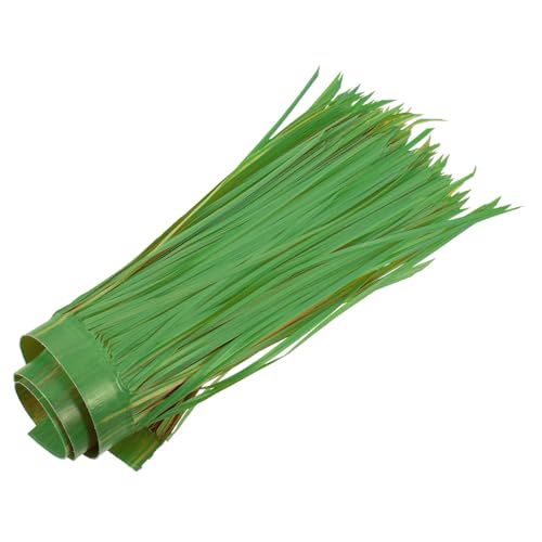 Toyvian Künstliches Strohdach Fake Thatch Dachrolle Wetterfest UV beständig für Gartendeko Terrassendeko DIY Reetdach Dekoration Natürlicher Look Langlebig von Toyvian