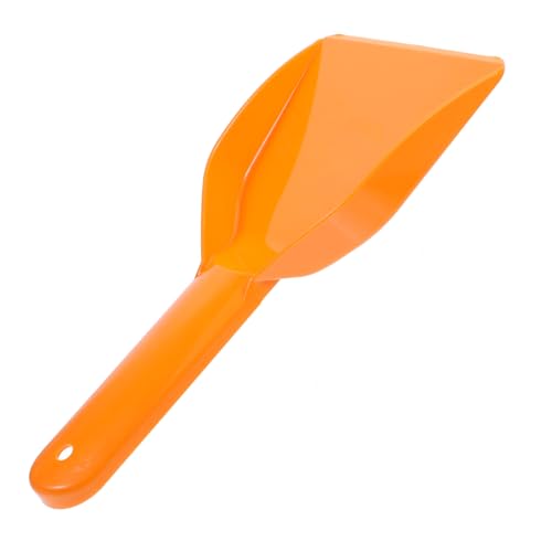 Toyvian Kunststoff Eisschaufel Kühlschrank Enteiser Frostschaber Gefrierschrank Eiskratzer Deicing Werkzeug für Küche und Haushalt Langlebig Effizient Leicht zu Reinigen Orange von Toyvian