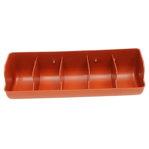 Toyvian Kunststoff Futtertrog Für Schweine Futtertrog Mit 5 Fächern Praktische Rillentröge Schweinetrog Schweinetrog Toyvian Kunststoff Futtertrog Für Schweine Futtertrog Mit 5 Fächern Praktische Rillentröge Schweinetrog Schweinetrog von Toyvian