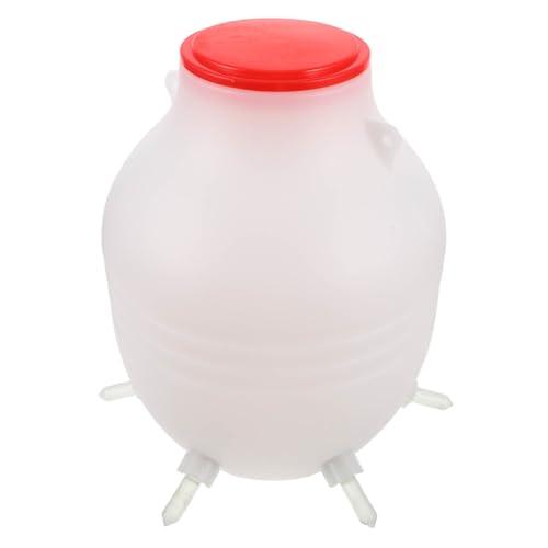 Toyvian Lämmer Fütterungsflasche aus Robustem mit Weichem Sauger Wiederverwendbar Tragbar für Gesunde Aufzucht von Ziegen Lämmern und Kleintieren Bauernhof und Zoo von Toyvian