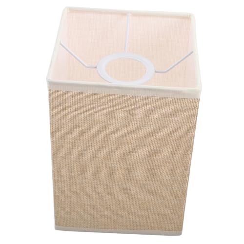 Toyvian Lampenschirm aus Leinen und Eisen Quadratisch Ersatz für Stehlampe und Tischlampe Leicht und Einfach zu Montieren Geeignet für Glühbirnen Dekorativ für Wohnzimmer Schlafzimmer Büro Toyvian Lampenschirm aus Leinen und Eisen Quadratisch Ersatz für Stehlampe und Tischlampe Leicht und Einfach zu Montieren Geeignet für Glühbirnen Dekorativ für Wohnzimmer Schlafzimmer Büro von Toyvian