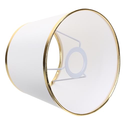 Toyvian Lampenschirm aus Stoff Ersatzschirm für Tischlampe Wohnzimmer Schlafzimmer Hotel Weicher Lichtschutz Einfache Montage Moderner Stil Warmes Raumambiente von Toyvian