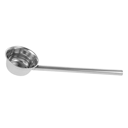 Toyvian Langer Wasserlöffel mit Verdicktem Griff Multifunktionale Schöpfkelle für Küche Restaurant und Hotel Rostfrei und Ergonomisch für Vielseitigen Einsatz von Toyvian
