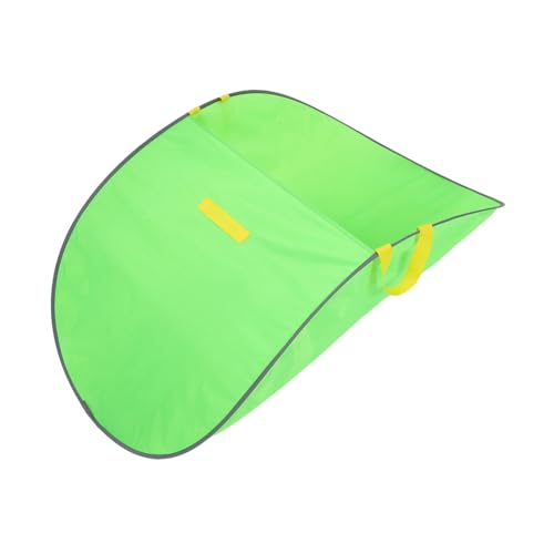 Toyvian Laubsammler Wiederverwendbarer Garten Laubsack Mülleimer Kehrschaufel Laubsammelschaufel Tragbare Laubsammelschaufel Garten Rasen Schutthalter Stahldraht Grün von Toyvian